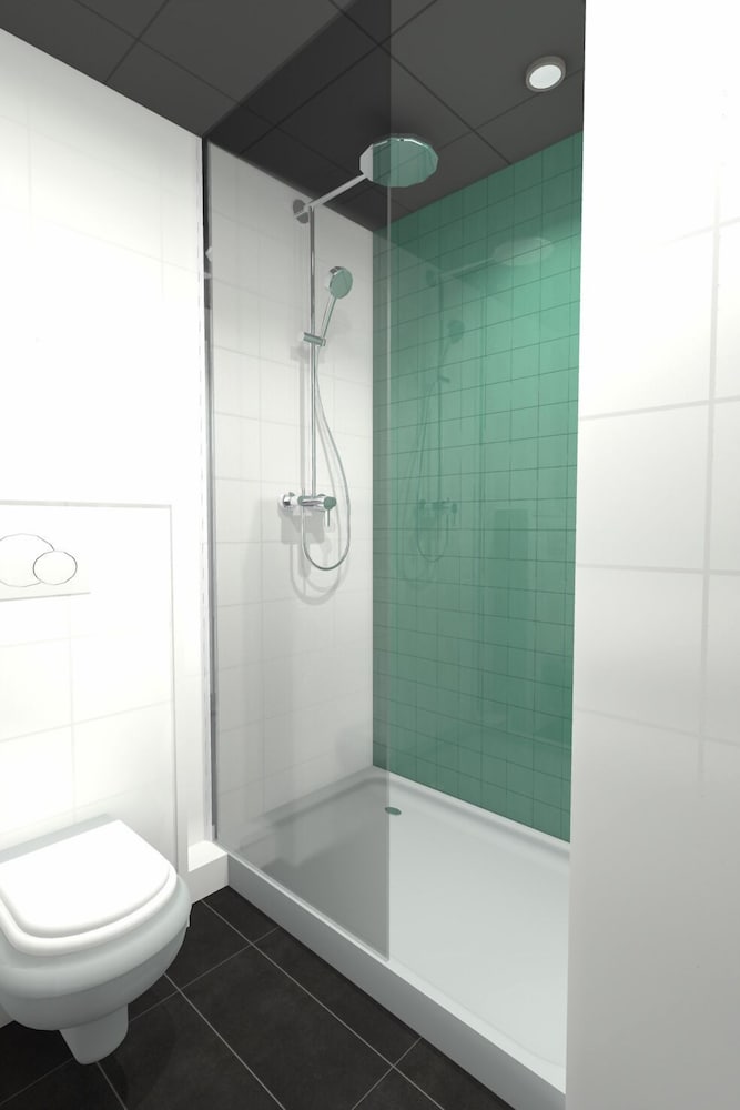 Habitación estándar con camas individuales del hotel Ibis Styles Deauville Centre. Foto 6