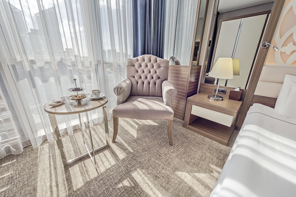 Habitación Estándar con 1 cama doble, vistas a la ciudad del hotel Downtown Ankara Hotel. Foto 4
