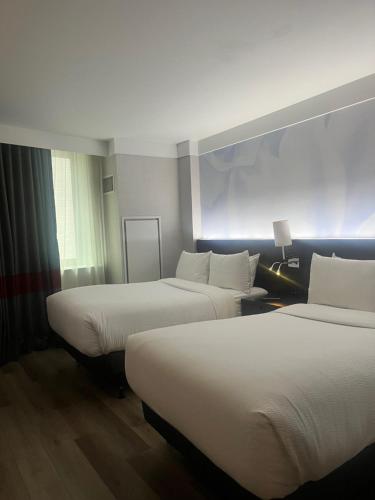 Habitación Doble con bañera adaptada para personas de movilidad reducida - 2 camas dobles del hotel Four Points by Sheraton New York Downtown. Foto 1