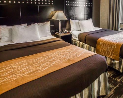 Habitación Doble con 2 camas dobles - No fumadores del hotel Rodeway Inn Bronx Zoo