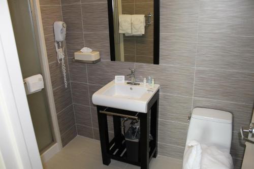 Habitación con cama extragrande - Fumadores del hotel Rodeway Inn Bronx Zoo. Foto 3