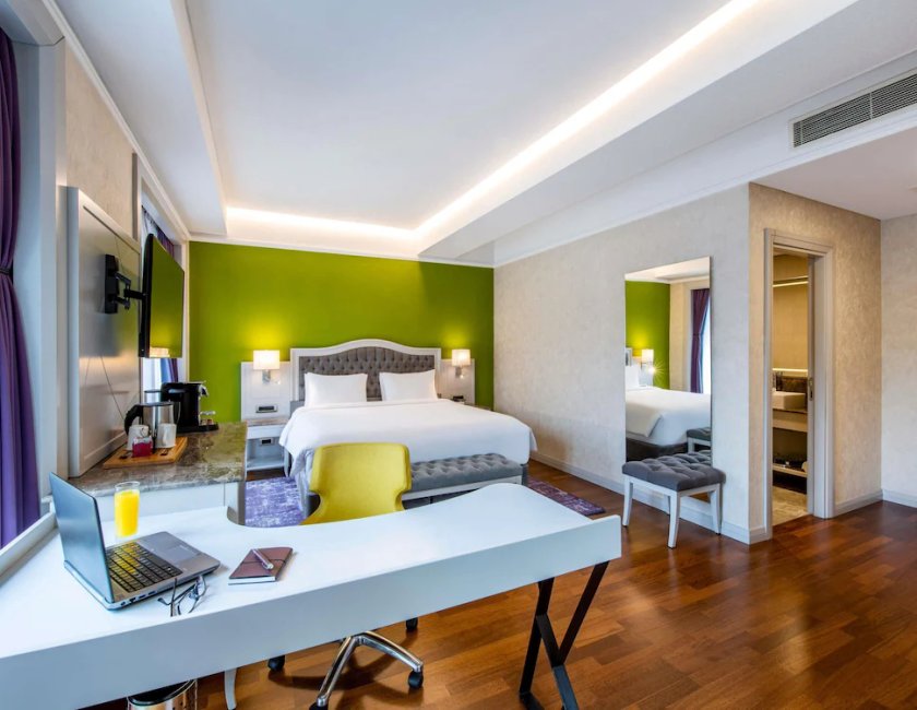 Privilege, Habitación Deluxe, 1 cama doble del hotel Mercure Tbilisi Old Town. Foto 1