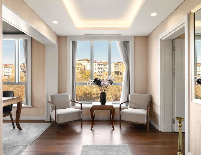 Suite ejecutiva, 1 cama de matrimonio grande del hotel Mercure Tbilisi Old Town. Foto 6