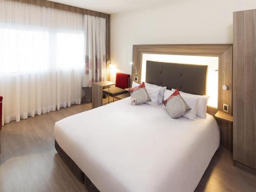HABITACIÓN STANDARD ADAPTADA CON 1 CAMA DOBLE del hotel Novotel Santos Gonzaga. Foto 1