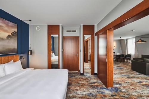 Suite Executive con vistas al parque del hotel Radisson Blu , Wroclaw. Foto 7