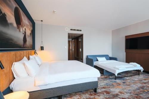 Suite Junior del hotel Radisson Blu , Wroclaw. Foto 5