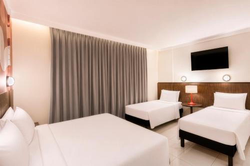 Habitación Familiar del hotel Ibis Styles Piracicaba