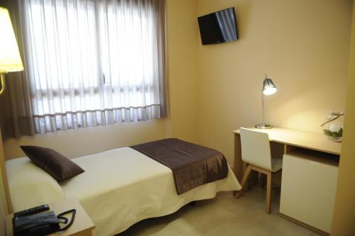 Habitación Individual adaptada para personas con movilidad reducida del hotel La City Mercado