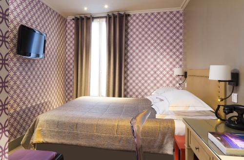 Habitación Doble Estándar del hotel Apollon Montparnasse. Foto 16