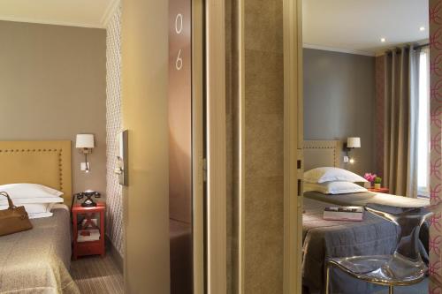 2 Habitaciones Dobles comunicadas del hotel Apollon Montparnasse. Foto 3