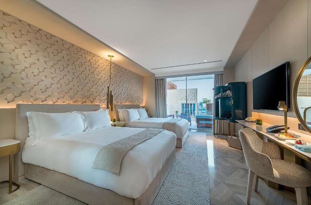 Habitación doble superior, 2 camas de matrimonio del hotel FIVE Palm Jumeirah Dubai