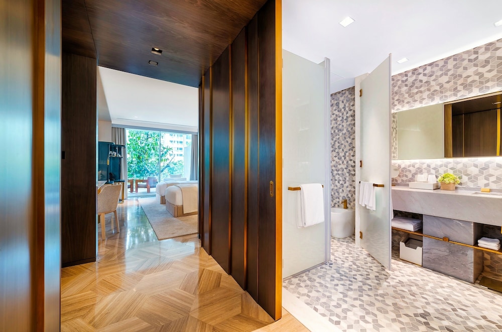 Habitación doble superior, 2 camas de matrimonio del hotel FIVE Palm Jumeirah Dubai. Foto 3