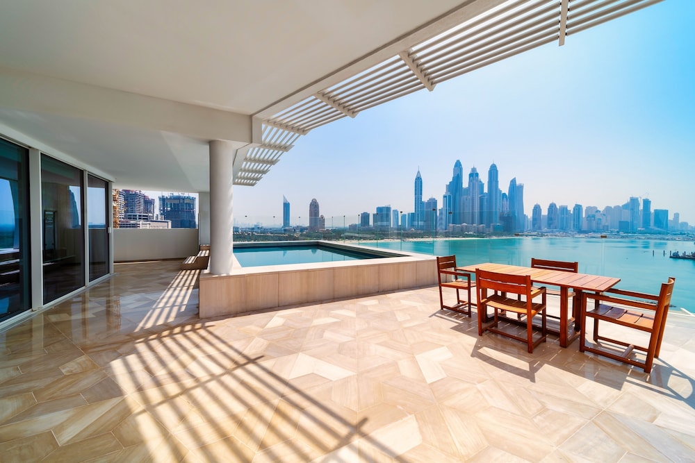 Suite XL con piscina y terraza, 3 dormitorios del hotel FIVE Palm Jumeirah Dubai. Foto 9