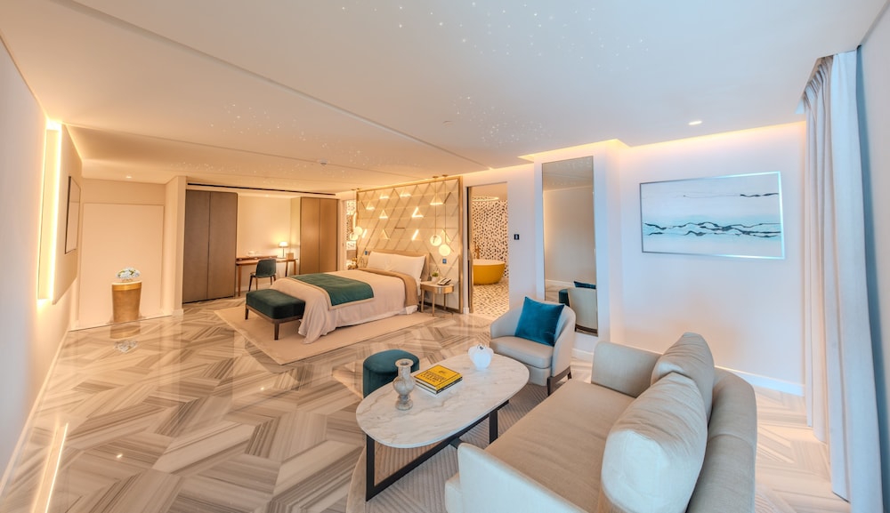 Suite, 2 habitaciones, vistas al mar (Skyline) del hotel FIVE Palm Jumeirah Dubai. Foto 4