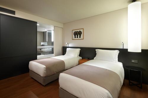 Habitación Doble Estándar - 2 camas del hotel Shilla Stay Gwanghwamun Myungdong
