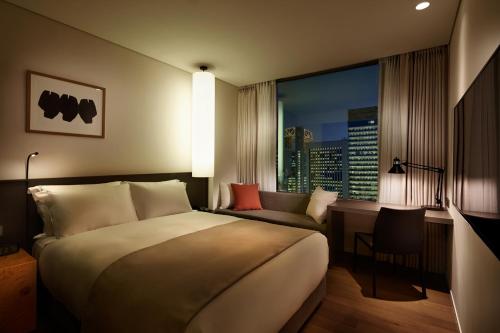 Habitación Doble Premier Deluxe - Planta superior del hotel Shilla Stay Gwanghwamun Myungdong
