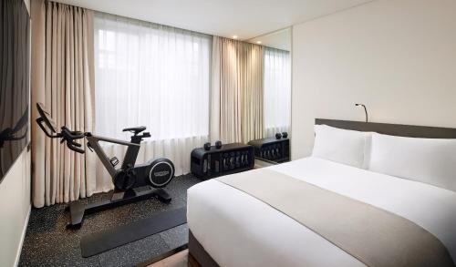 Gimnasio Privado Technogym del hotel Shilla Stay Gwanghwamun Myungdong. Foto 3