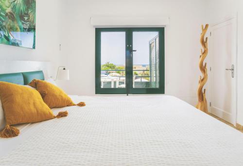 Double or Twin Room with Sea View del hotel El Hotelito Del Golfo. Foto 5