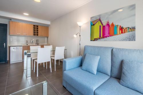 Apartamento de 1 dormitorio con terraza del hotel LAS DUNAS