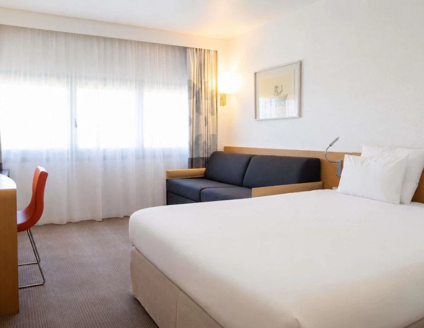Habitación doble Sofá Cama incluido 1 Cama doble del hotel Novotel Nantes Centre Gare