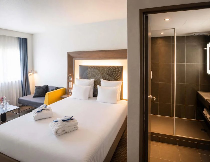 Habitación doble Business 1 Cama doble del hotel Novotel Nantes Centre Gare