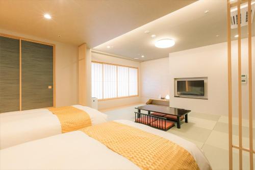 Habitación Deluxe con zona de tatami del hotel Gran Ms Kyoto. Foto 2