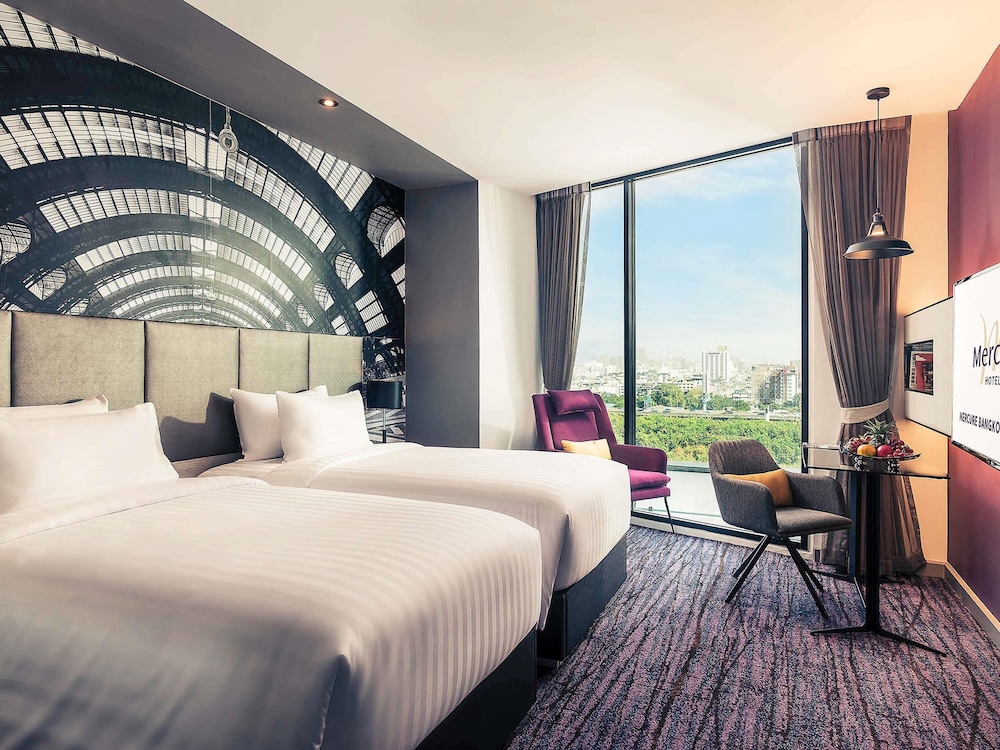 Habitación superior, 2 camas individuales del hotel Mercure Bangkok Makkasan
