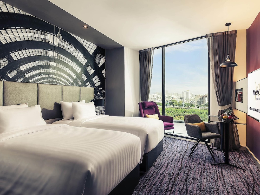 Habitación superior, 2 camas individuales del hotel Mercure Bangkok Makkasan. Foto 7