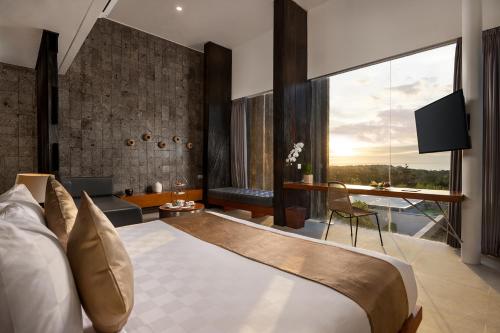 Suite Deluxe de 1 dormitorio, con piscina del hotel Hideaway Villas Bali Uluwatu By Kanaan Hospitality. Foto 1