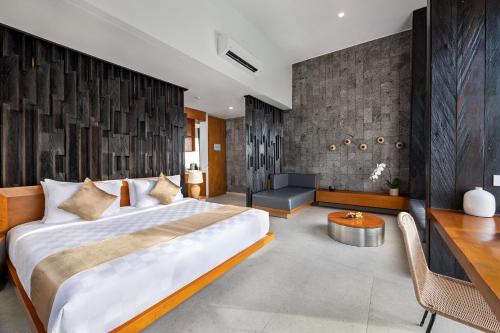 Suite Deluxe de 1 dormitorio, con piscina del hotel Hideaway Villas Bali Uluwatu By Kanaan Hospitality. Foto 4