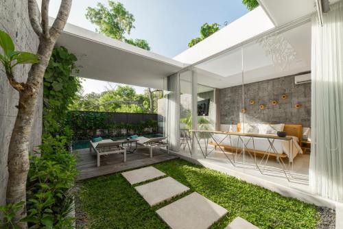 Villa Garden Pool de 1 dormitorio del hotel Hideaway Villas Bali Uluwatu By Kanaan Hospitality