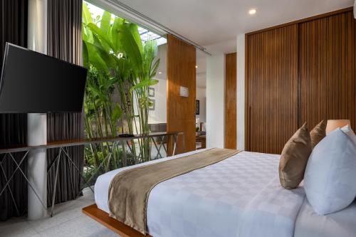 Villa Garden Pool de 1 dormitorio del hotel Hideaway Villas Bali Uluwatu By Kanaan Hospitality. Foto 2