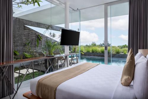 One Bedroom Panoramic Pool Villa del hotel Hideaway Villas Bali Uluwatu By Kanaan Hospitality. Foto 3