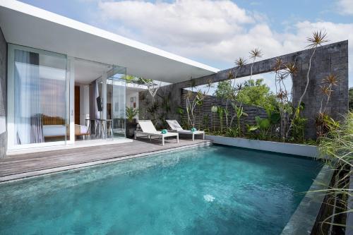 One Bedroom Panoramic Pool Villa del hotel Hideaway Villas Bali Uluwatu By Kanaan Hospitality. Foto 5