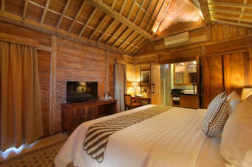 Villa Joglo de 1 dormitorio con piscina privada del hotel Suarti Boutique Village