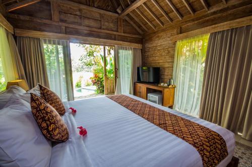 Villa Joglo de 1 dormitorio con piscina privada del hotel Suarti Boutique Village. Foto 9