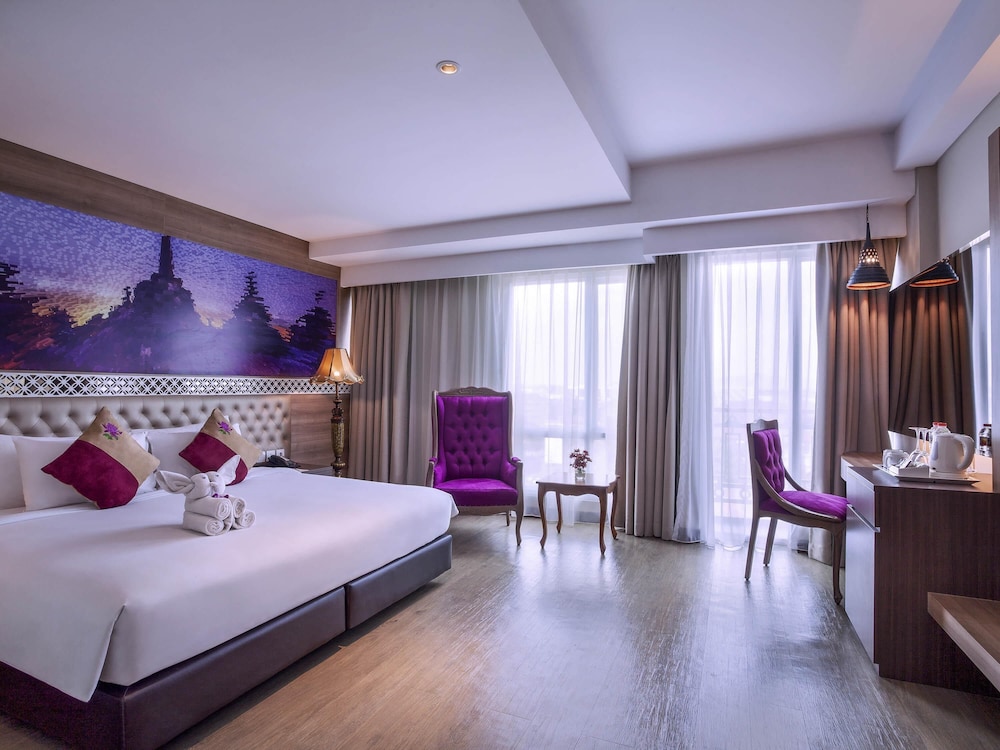Habitación Deluxe con 2 camas individuales del hotel Grand Mercure Yogyakarta Adi Sucipto