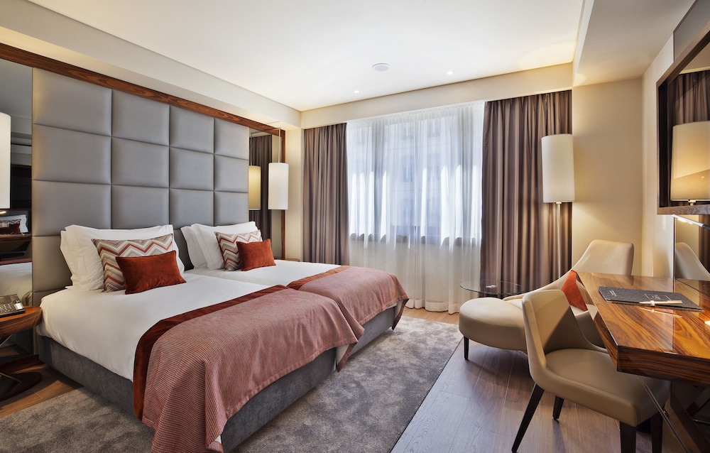 Habitación superior con 2 camas individuales del hotel Turim Marquês