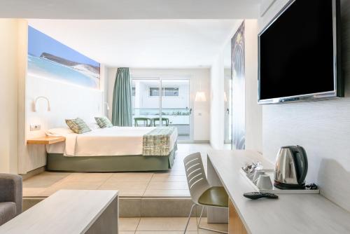 Habitación doble Balcón o Terraza 2 Camas individuales del hotel Fergus Cactus Garden