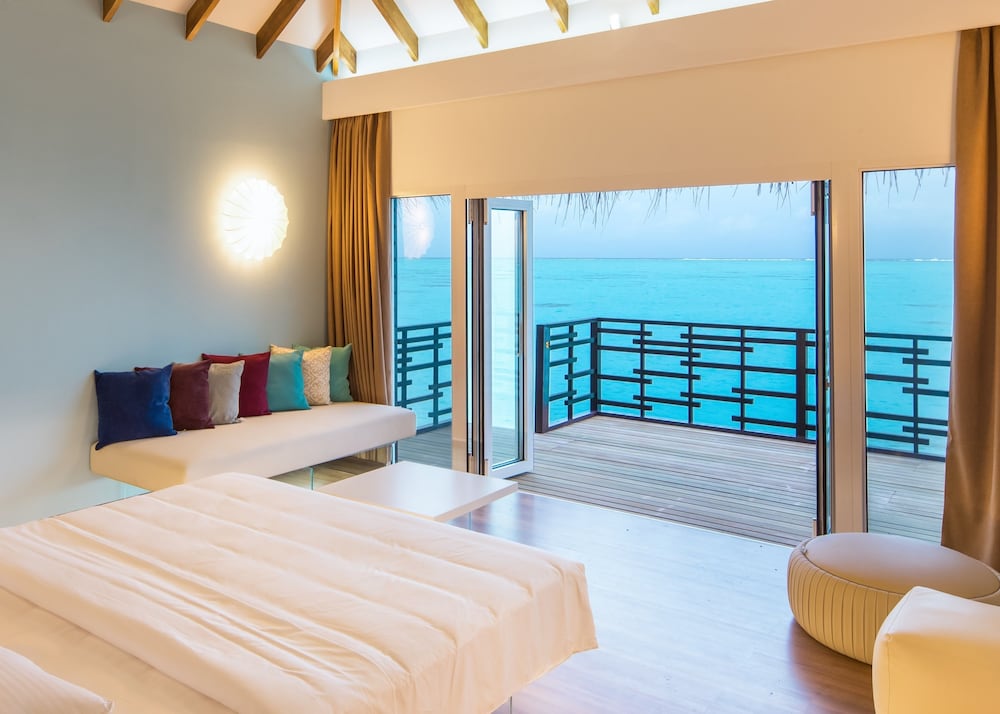 Suite laguna con tobogán del hotel Cocoon Maldives - All Inclusive. Foto 1
