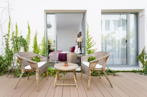 Habitación Doble Deluxe con terraza del hotel La Laguna Gran Hotel. Foto 2