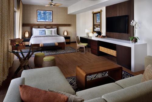 Junior Suite, 1 King, Resort view, Balcony del hotel Lapita, Dubai Parks and Resorts, Autograph Collection. Foto 1