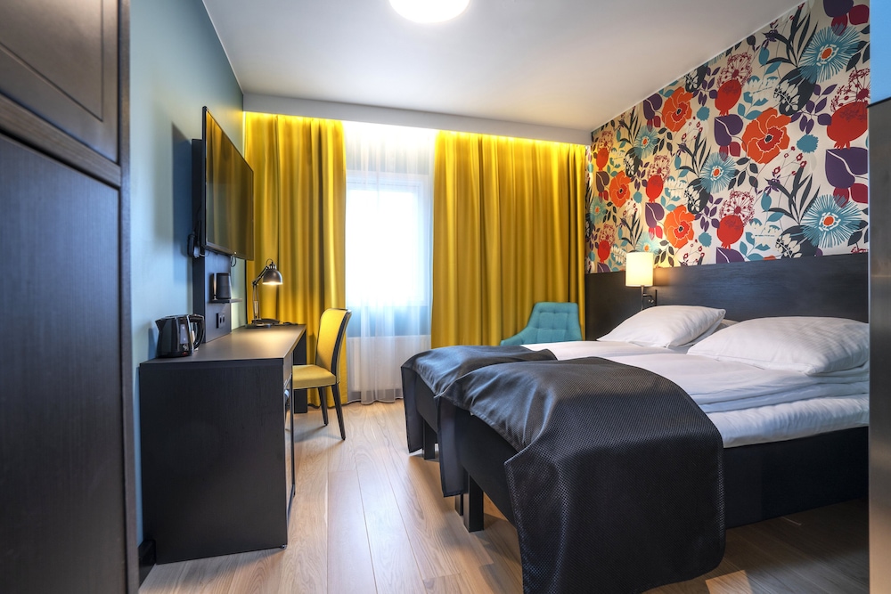 Habitación estándar con 2 camas individuales, no fumadores del hotel Thon Harstad. Foto 1