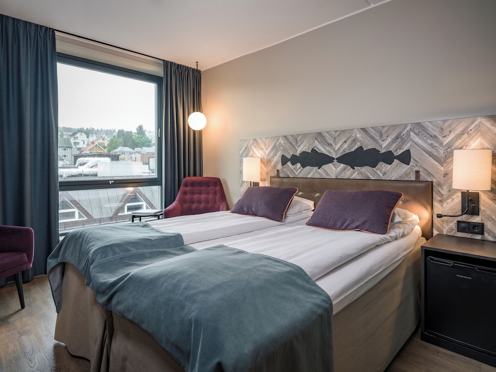 Habitación estándar, 1 cama de matrimonio, no fumadores del hotel Quality Grand Tromsø. Foto 3