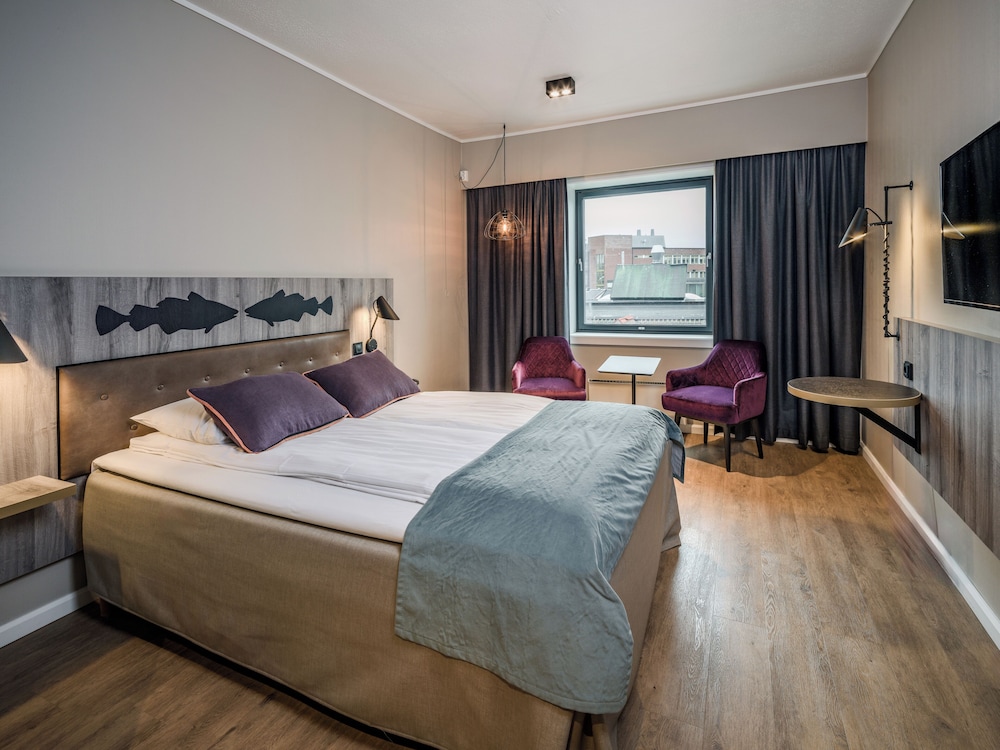Habitación estándar, 1 cama de matrimonio, no fumadores del hotel Quality Grand Tromsø. Foto 5