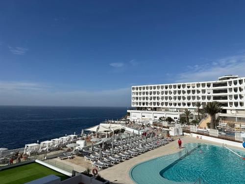Apartamento de 1 dormitorio con vistas al mar del hotel Ona Pearly Grey