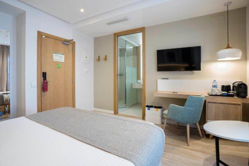 Habitación Individual Superior del hotel ZT The Golden Barcelona. Foto 3