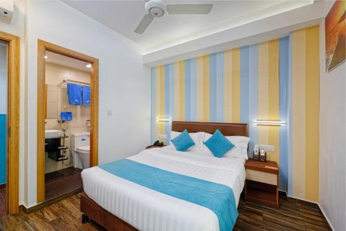 Habitación Doble Deluxe con traslado gratuito de ida y vuelta al aeropuerto 10% de descuento en alimentos y bebidas - 1 cama doble del hotel H78 Maldives. Foto 3