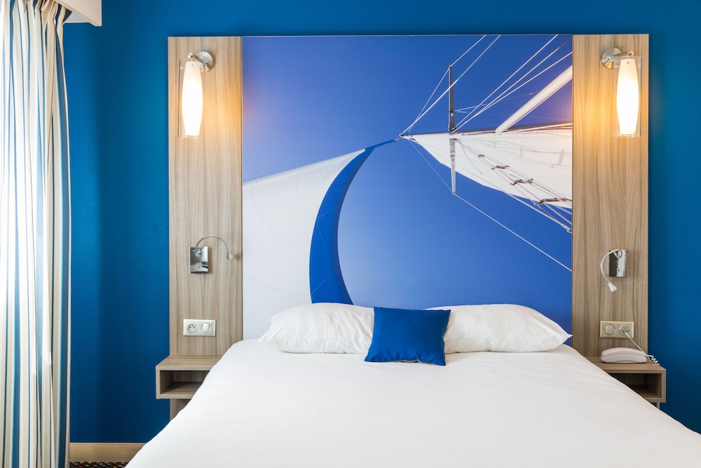 Habitación doble Vista ciudad 1 Cama doble del hotel Ibis Styles Saint Gilles Croix De Vie. Foto 1