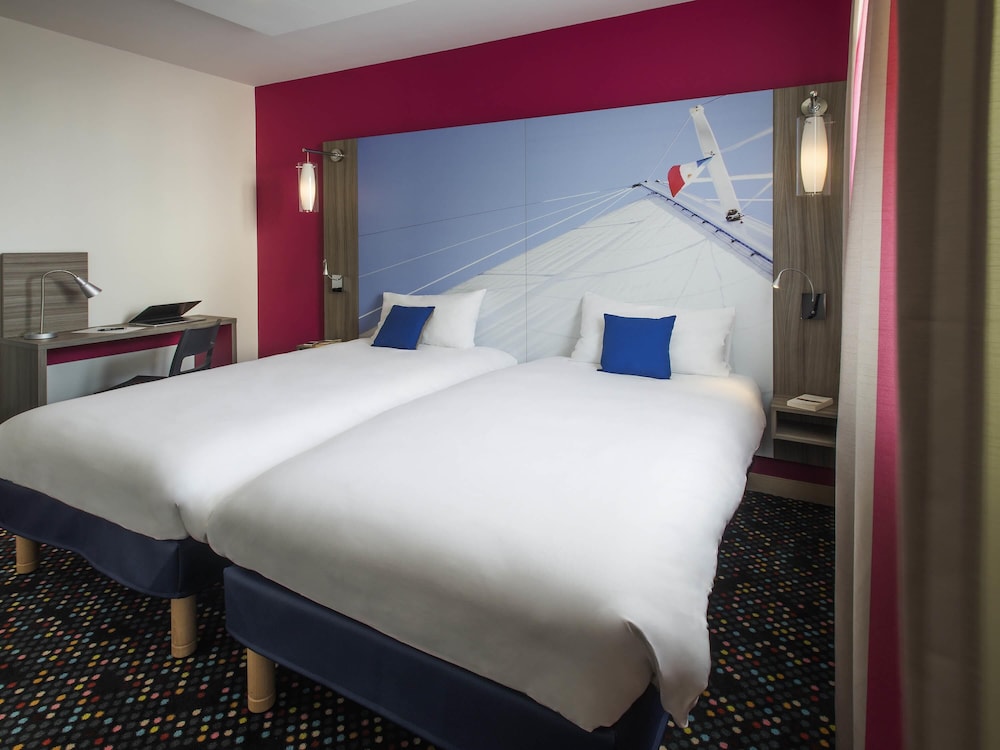 Habitación estándar Vista ciudad 2 Camas individuales del hotel Ibis Styles Saint Gilles Croix De Vie